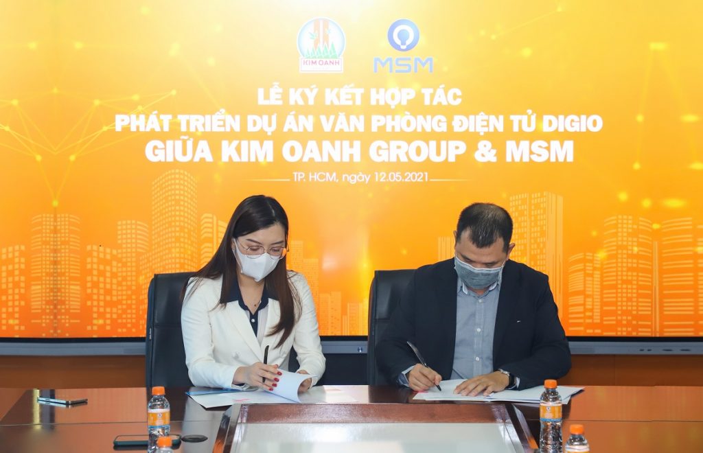 Kim Oanh Group ký kết hợp tác MSM triển khai hệ thống văn phòng điện tử DIGIO