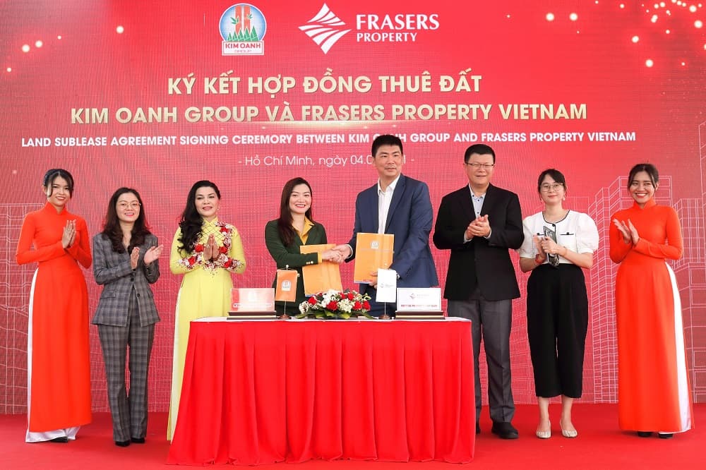 Kim Oanh Group ký kết hợp tác chiến lược cùng Frasers Property Vietnam